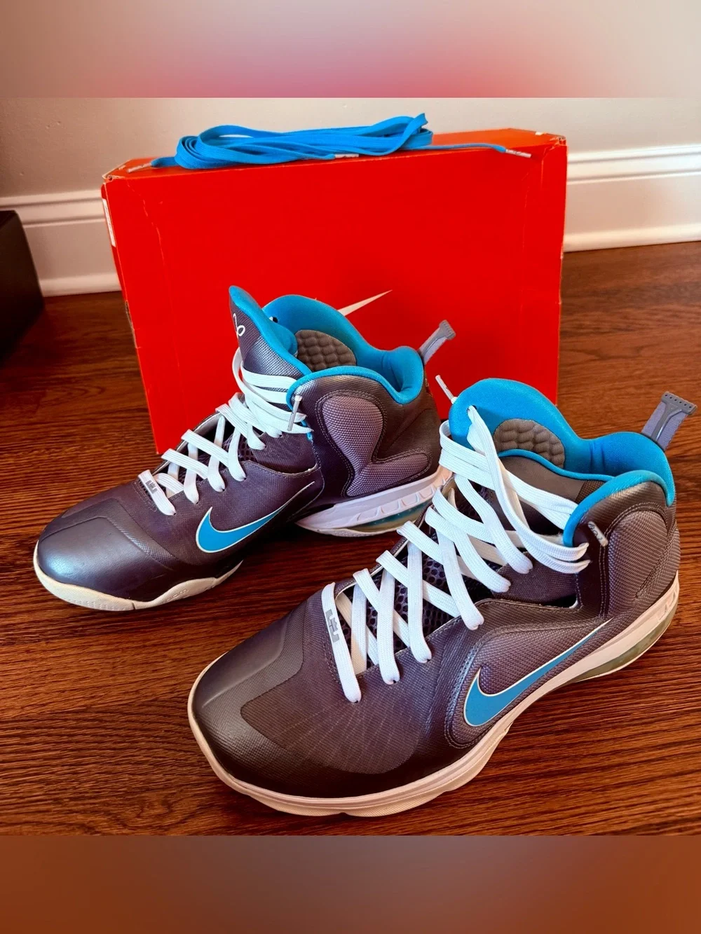 Nike Air Max+ 2013 NikeID Custom NYC Size 13.5 OG Box Extra Laces
